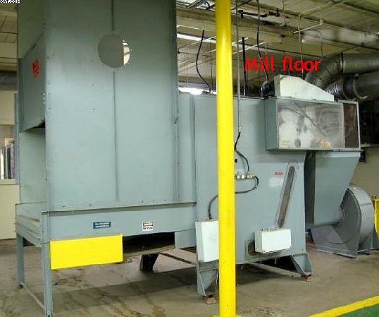 FIBER CONTROLS 60" Feed Hopper, 6